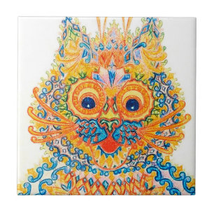 Azulejo Un Gato Oído, Louis Wain