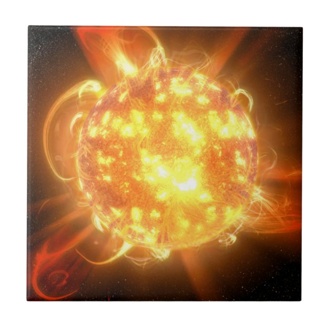 Azulejo Un joven enano rojo (Frente)