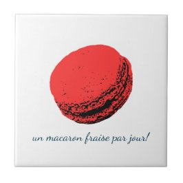 Azulejo un macaron fraise par jour!