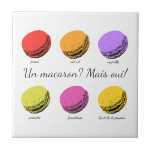 Azulejo ¿Un macaron? ¡Mais oui!