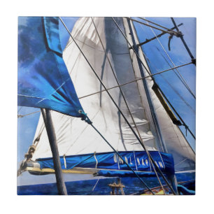 Azulejo Un Marinero Es Un Artista Y Su Medio El Viento