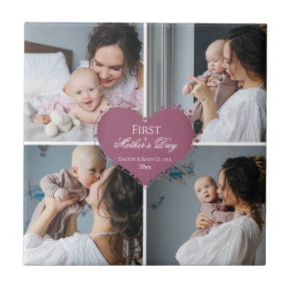 Azulejo Un regalo del Día de la Madre | COLLAGE DE FOTOS