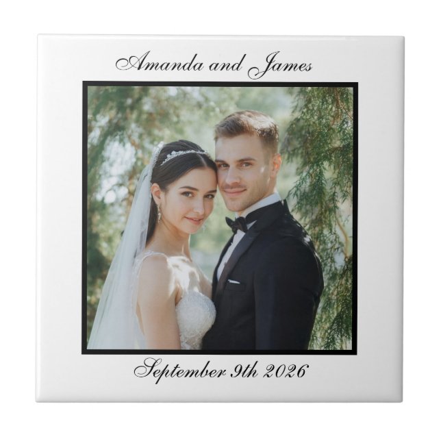 Azulejo Una Boda Inolvidable  (Frente)
