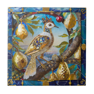 Azulejo Una perdiz en un peral