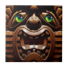 Azulejo Una terraza tiki - Ken Gage Art