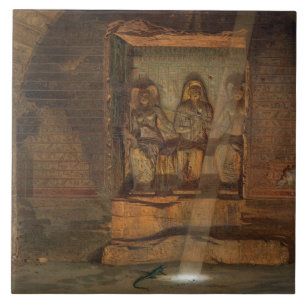 Azulejo Una tumba en EL-Kab, uno de 24 ilustraciones