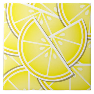 Azulejo ¡Unas cuñas de limón!