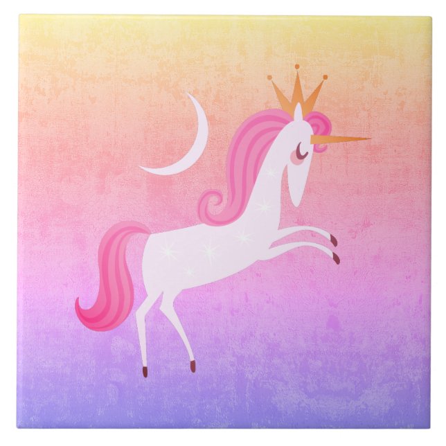 Azulejo unicornio mágico (Frente)