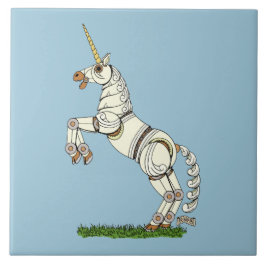 Azulejo Unicornio mecánico