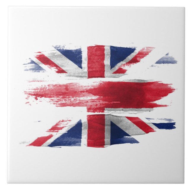 Azulejo Union Jack grunge (Frente)