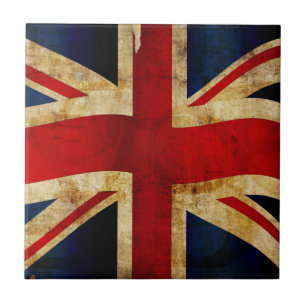 Azulejo Union Jack Tile