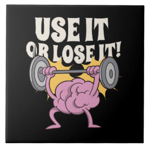 Azulejo Usa y entrena tu cerebro