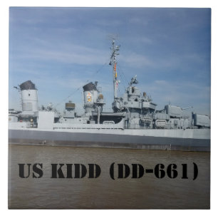 AZULEJO USS KIDD DD 661