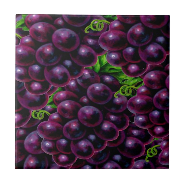 Azulejo Uvas (Frente)