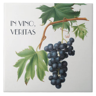 Azulejo Uvas rojas