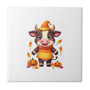 Azulejo Vaca de Caramelo de Maíz