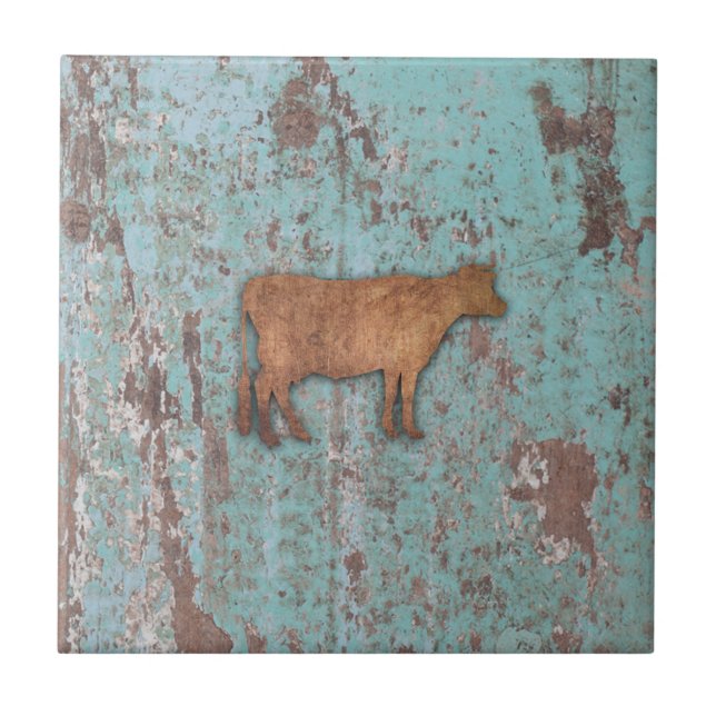 Azulejo Vaca rústica 2 (Frente)