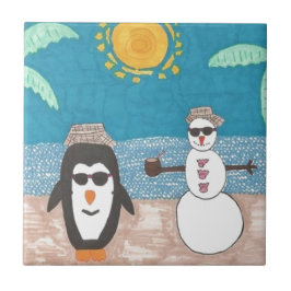 Azulejo Vacaciones de navidades