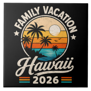 Azulejo Vacaciones Familiares Hawái 2026