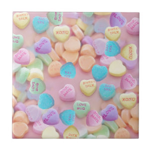 Azulejo valentines caramelos
