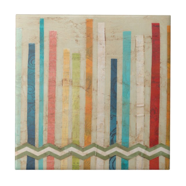 Azulejo vallas de papel de 2 aumentos IV (Frente)