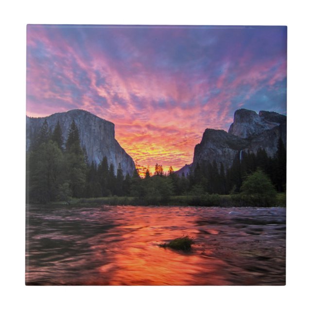 Azulejo Valle vibrante del cielo el | Yosemite (Frente)