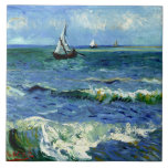 Azulejo Van Gogh<br><div class="desc">El famoso cuadro de Vincent van Gogh,  Seascape,  cerca de Les Saintes-Maries de la Mer.</div>