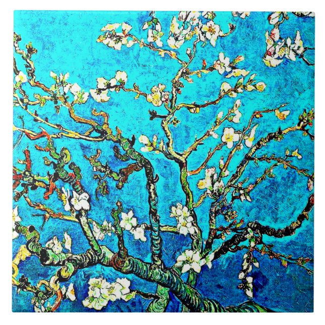Azulejo Van Gogh - Almond Branches (Frente)