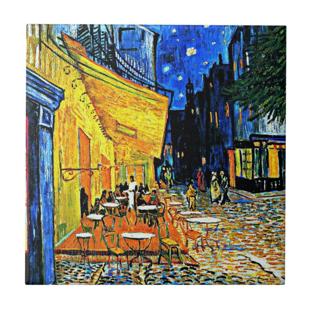 Azulejo Van Gogh - Cafe Terrace (Frente)