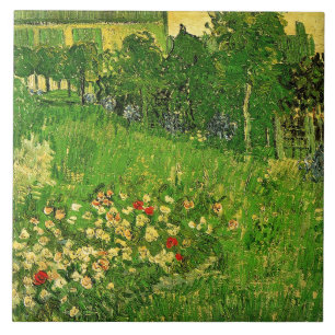Azulejo Van Gogh - El jardín de Daubigny,