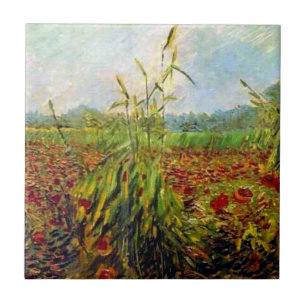 Azulejo Van Gogh - Estalles de maíz verde