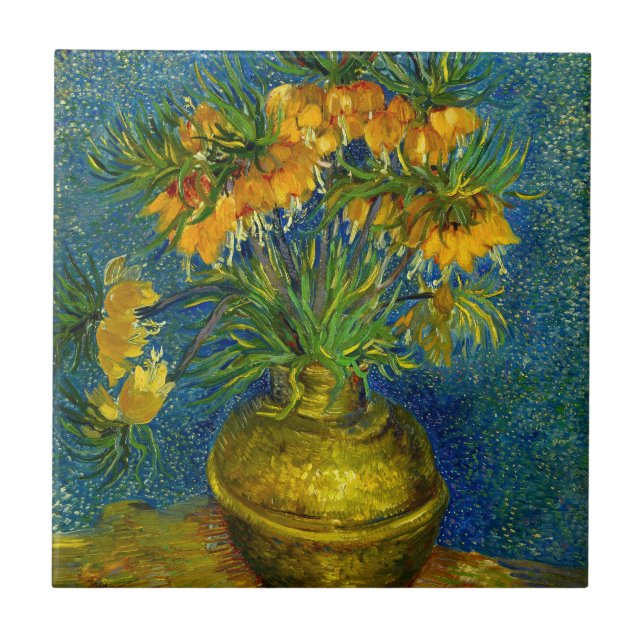 Azulejo Van Gogh Imperial Fritillaries (Frente)