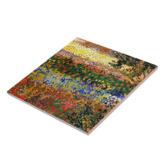 Azulejo Van Gogh - Jardín en Arles (Lado)