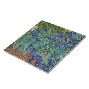 Azulejo Van Gogh Vintage Irises