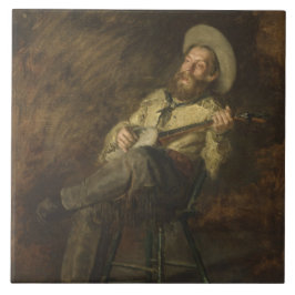 Azulejo Vaquero tocando el banjo y cantando música country