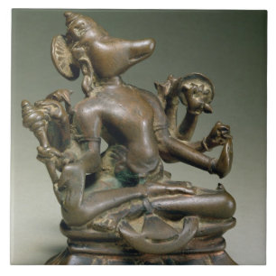Azulejo Varaha, Gurjara Pratihara, Tamil Nadu (bronce)
