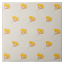 Variedad rayada de flores diseño cerámica