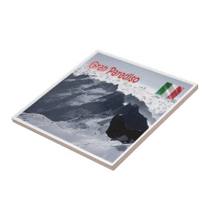 Azulejo VDA035 GRAN PARADISO, los Picos, Italia,