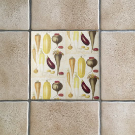 Azulejo Vegetales Jardín Vintage Arte de cocina