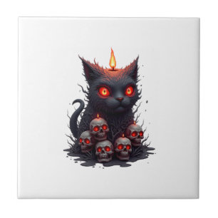Azulejo Vela de Gato Espeluznante