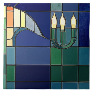 Azulejo Velas Charles Rennie Mackintosh - Lado derecho