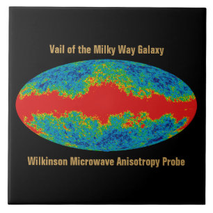 Azulejo Velo de la Galaxia de la Vía Láctea sobre el Unive