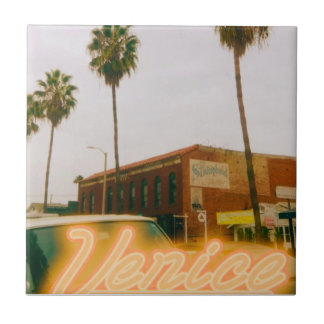Azulejo Venice Beach Retro Print
