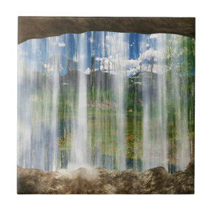 Azulejo Ventana en el mosaico decorativo Cwm / Trivet