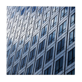 Azulejo Ventanas abstractas azul gris