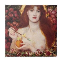 Azulejo Venus Verticordia (por Dante Gabriel Rossetti)
