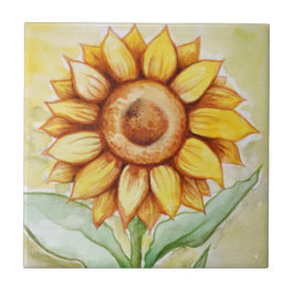 Azulejo Verano del girasol