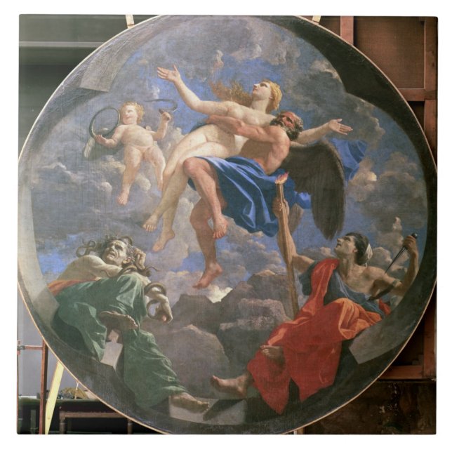 Azulejo Verdad robada lejos por tiempo fuera del alcance (Frente)