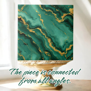 Azulejo Verdant Luxe Marble Tile