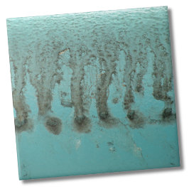 Azulejo Verde azulado Aqua Blue Shabby Chic Industrial